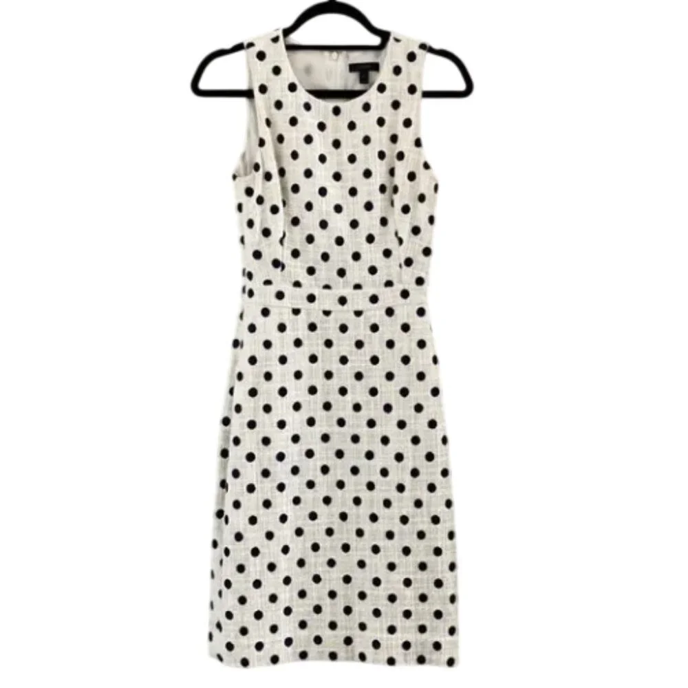 J. Crew ivory black